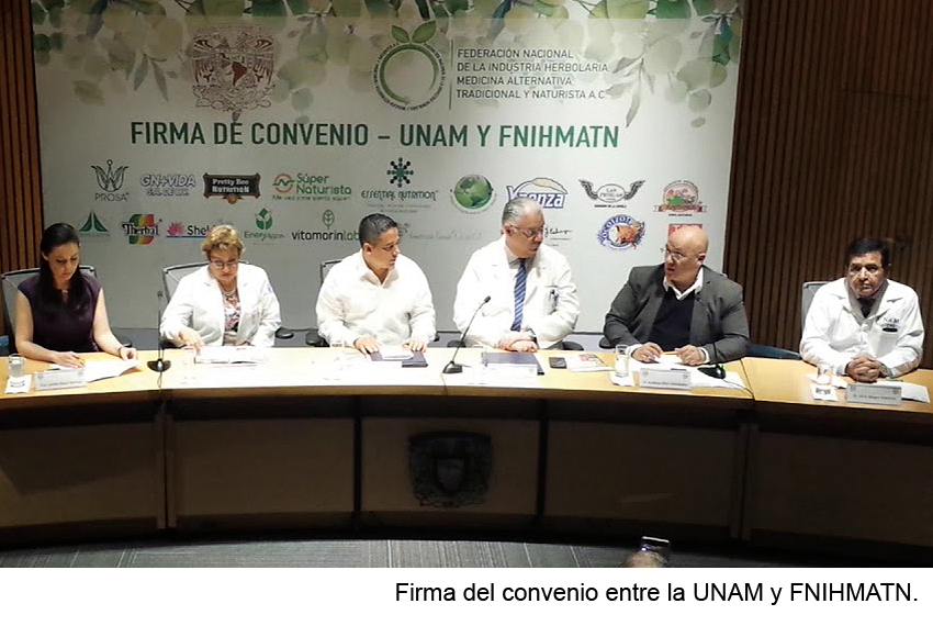 IyD de productos herbolarios - UNAM y FNIHMATN