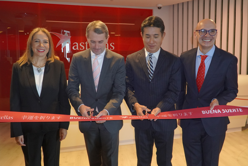 Astellas Farma inaugura oficinas en México
