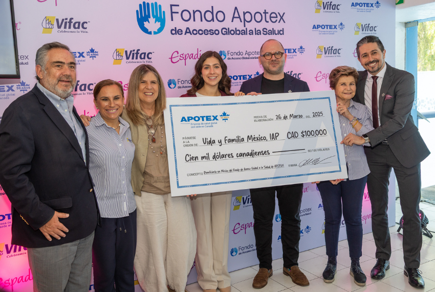 Apotex crea fondo para acceso global a salud