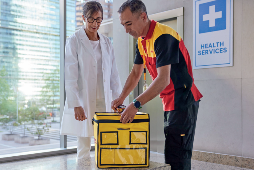DHL Group invierte en su división Health Logistics