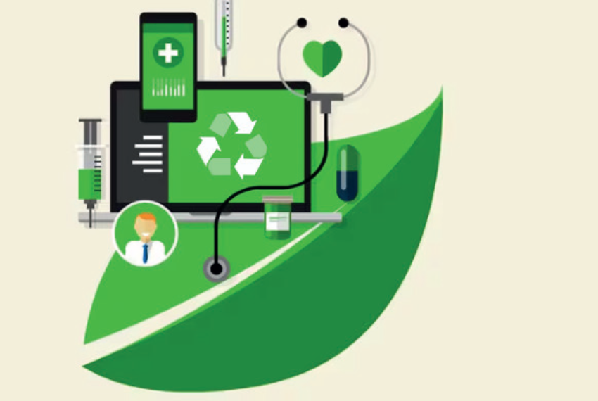 Transformación verde en el sector salud