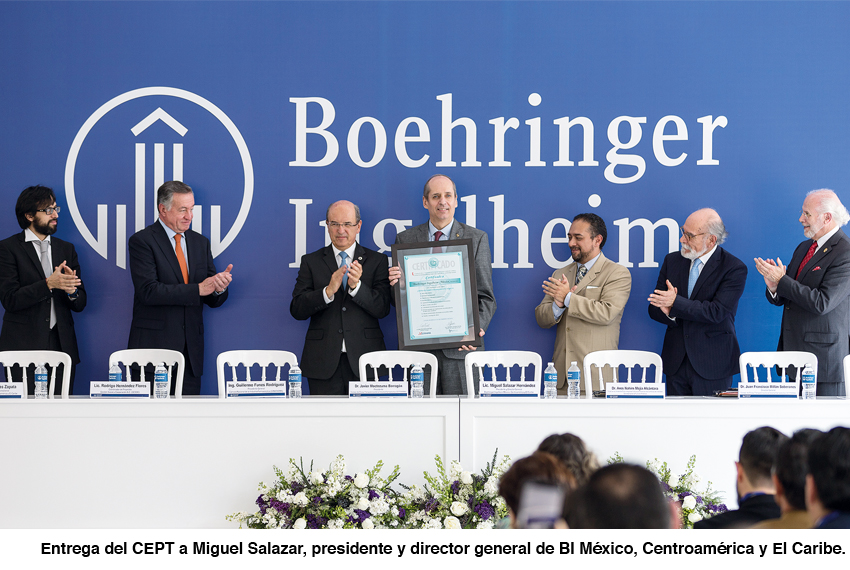 Certifican sus prácticas - Boehringer Ingelheim