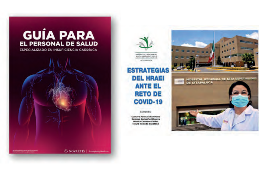 LIBROS: Estrategias del HRAEI ante el reto COVID-19 y Guía para el personal de salud especializado en insuficiencia cardíaca